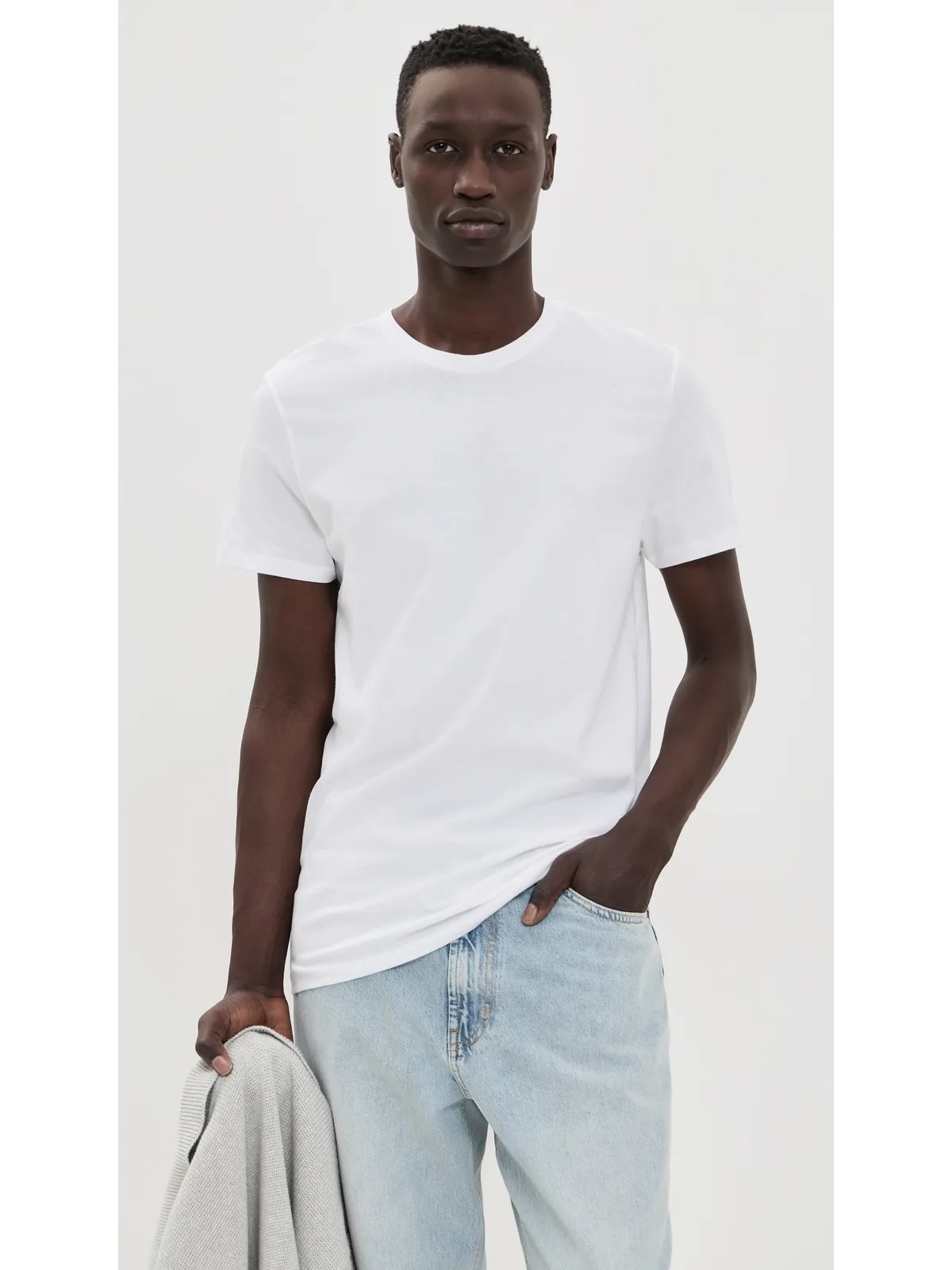 Calvin Klein Underwear コットン クラシック 3枚組 クルーネック Tシャツ ホワイト - 画像3