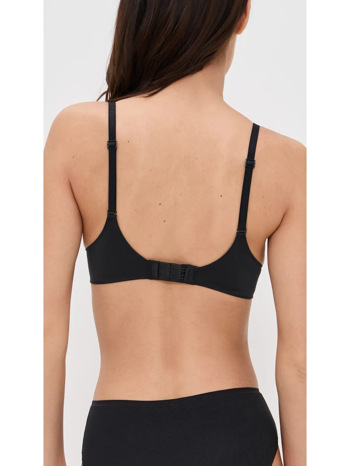 Calvin Klein Underwear パーフェクトリーフィット ワイヤーフリーブラ Tシャツブラ ブラック - 画像3