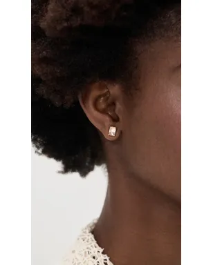 Clare V. Bijoux スタッドピアス シトリン - サムネイル3