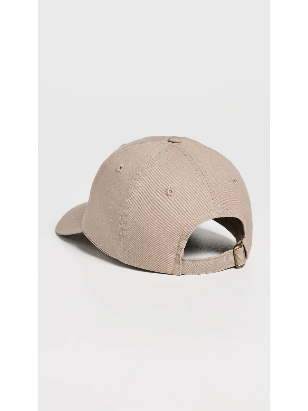 Clare V. Baseball Hat Khaki with Neon Yellow - 画像4
