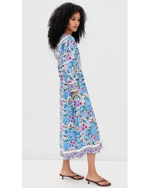 Cleobella ブランシュ ミディドレス Fluora Print - サムネイル4