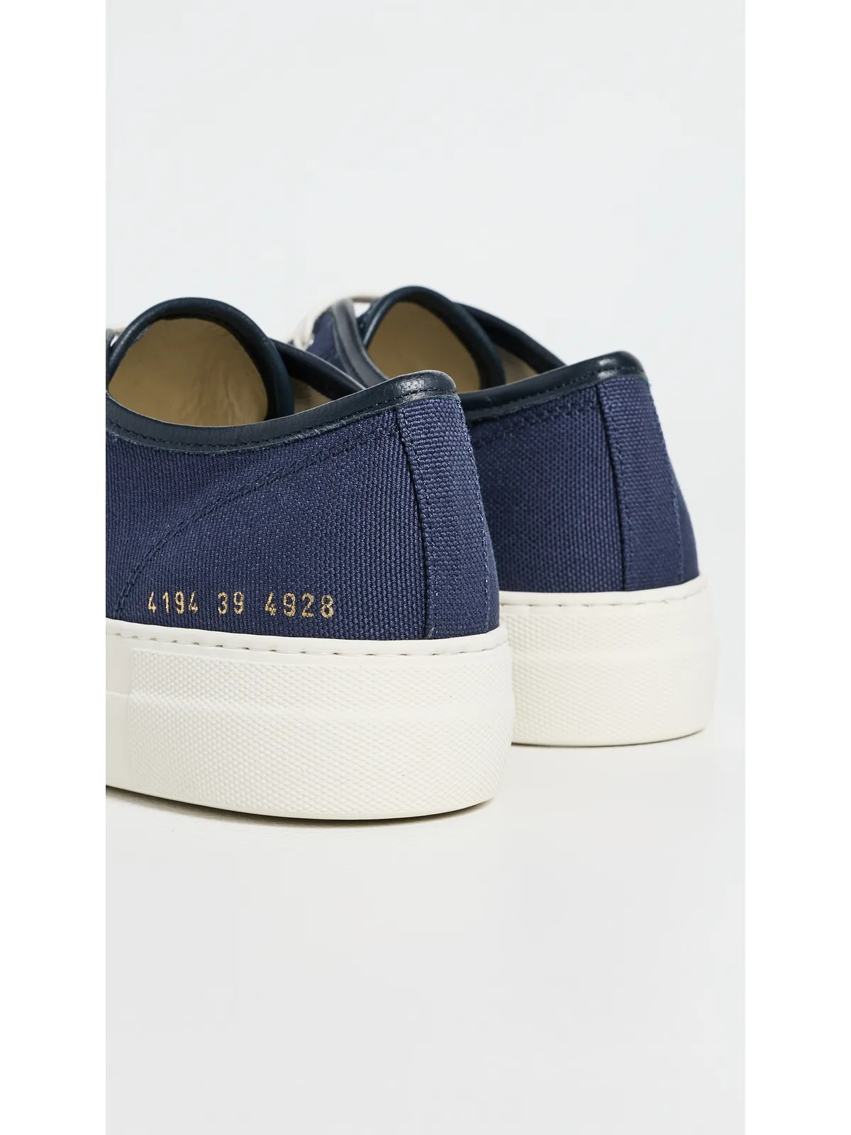 Common Projects トーナメントスニーカー ネイビー - 画像4