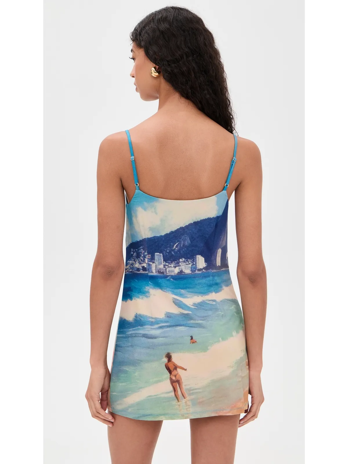 Cult Gaia Cardela Dress Rio Beach Print - 画像3