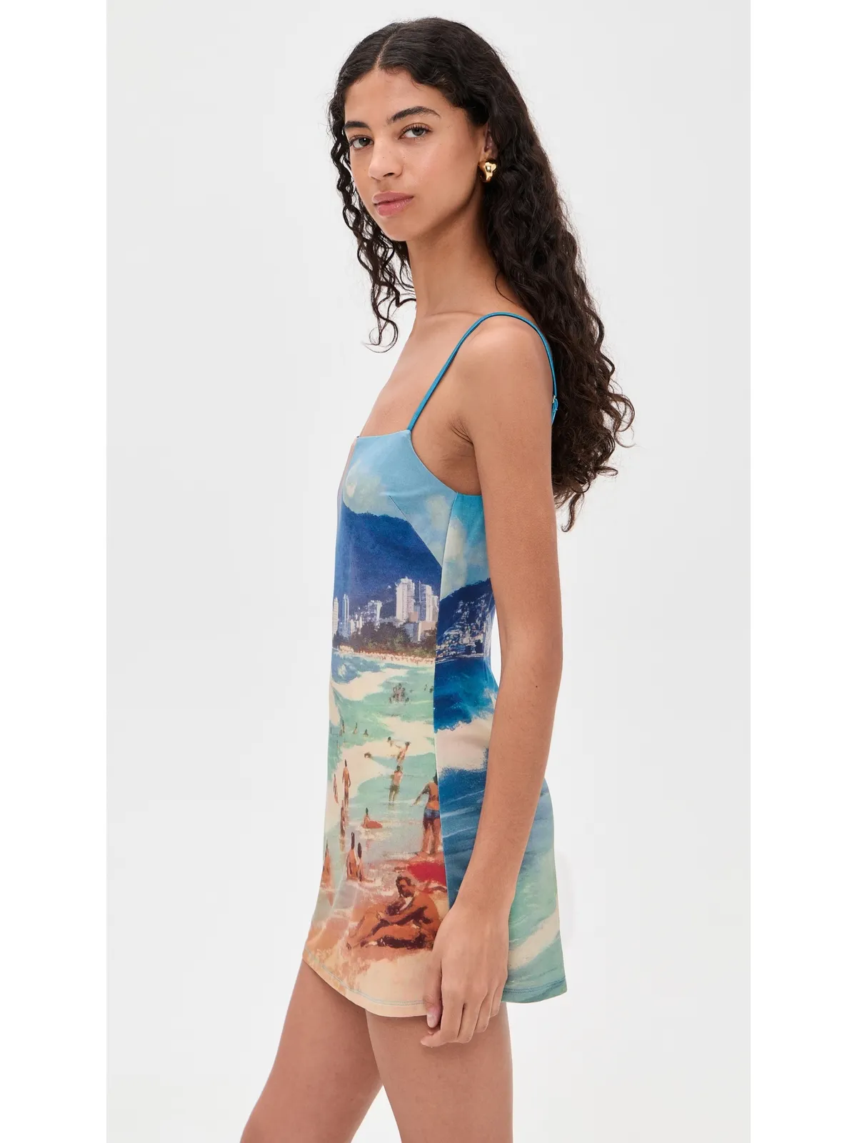 Cult Gaia Cardela Dress Rio Beach Print - 画像4