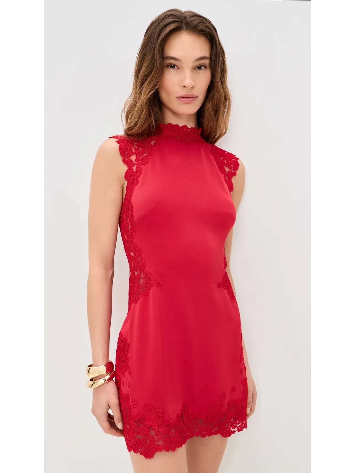 Cult Gaia Riti Dress Vermillion - 画像2