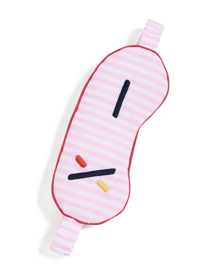 Alex Mill Alex Mill P'Jimmies スリープマスク ピンクストライプの商品画像