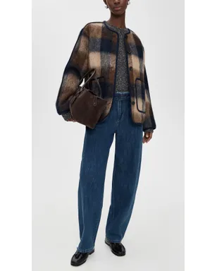 Alex Mill Ninth Streetパンツ（クロスハッチデニム／サッポロウォッシュ） - サムネイル5