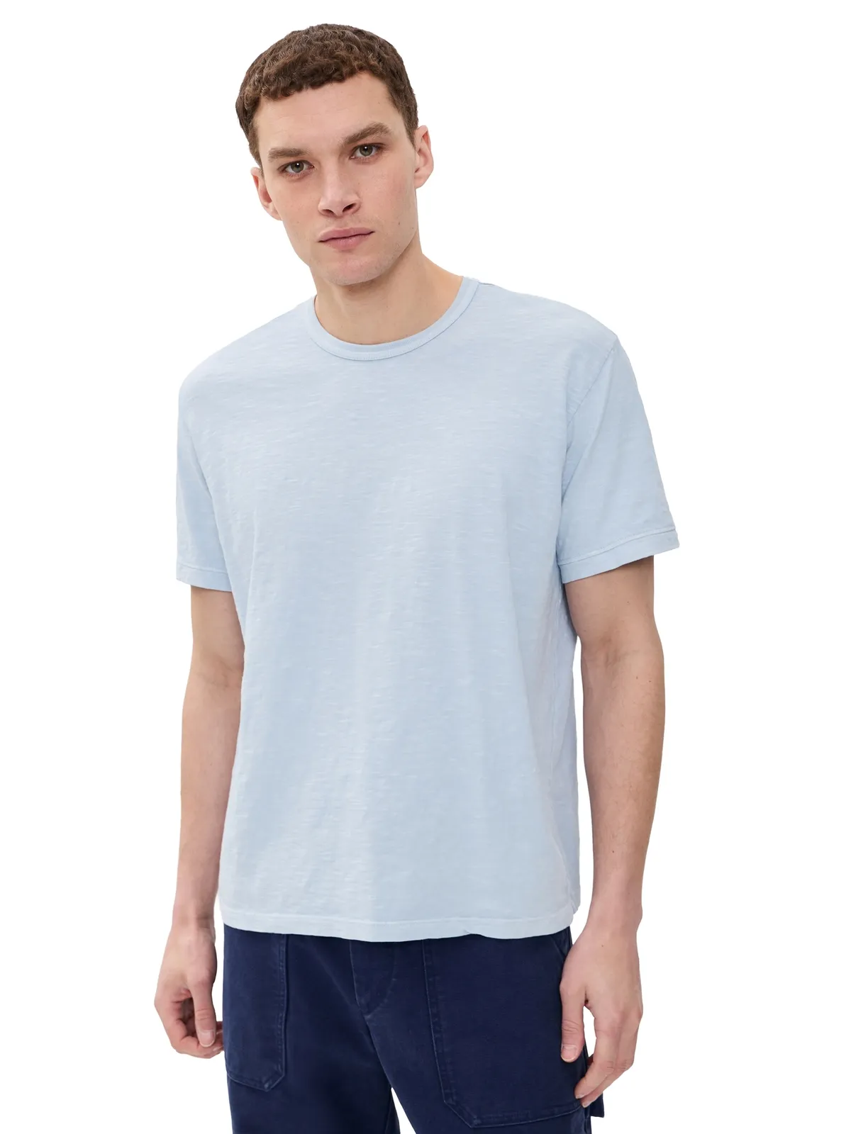 Alex Mill スタンダード Tシャツ（スラブコットン／Calm Blue） - 画像1