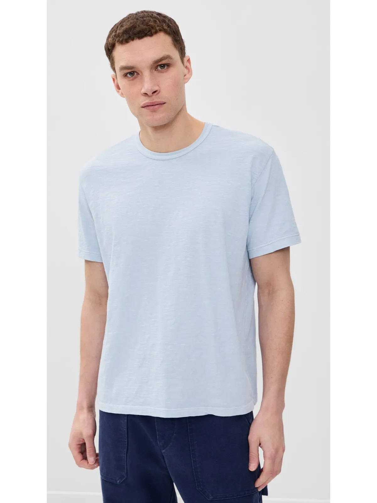 Alex Mill スタンダード Tシャツ（スラブコットン／Calm Blue） - 画像2