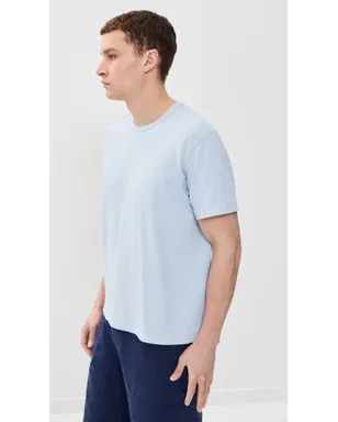 Alex Mill スタンダード Tシャツ（スラブコットン／Calm Blue） - サムネイル4