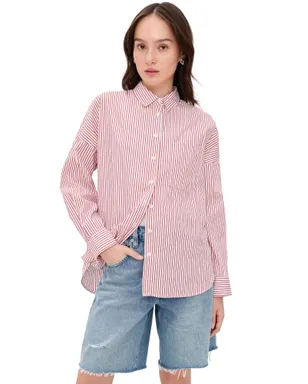 Alex Mill Jo Shirt ストライプ柄 ボタンダウンシャツ - サムネイル1