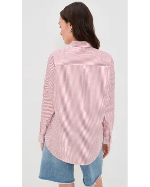 Alex Mill Jo Shirt ストライプ柄 ボタンダウンシャツ - サムネイル3