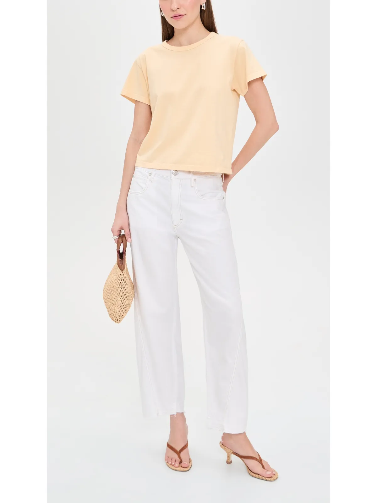 AMO Maria Jeans Chalk - 画像5