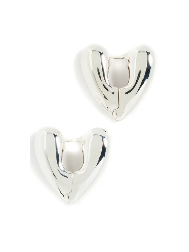 Annika Inez Annika Inez ハート型フープピアスの商品画像