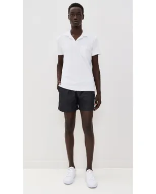 Ancora Deco Basic Swim Trunks Black - サムネイル5
