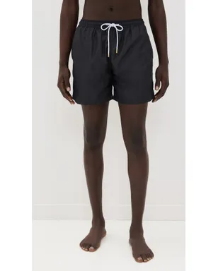 Ancora Deco Basic Swim Trunks Black - サムネイル2