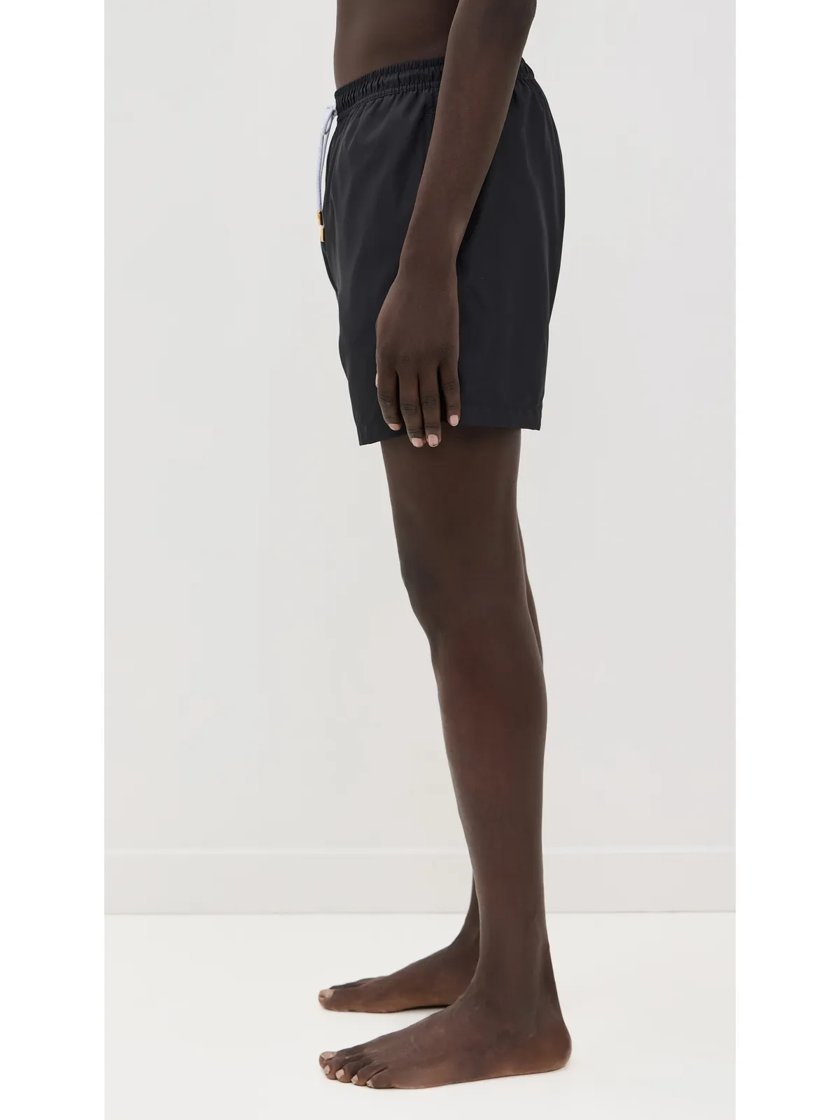 Ancora Deco Basic Swim Trunks Black - 画像4