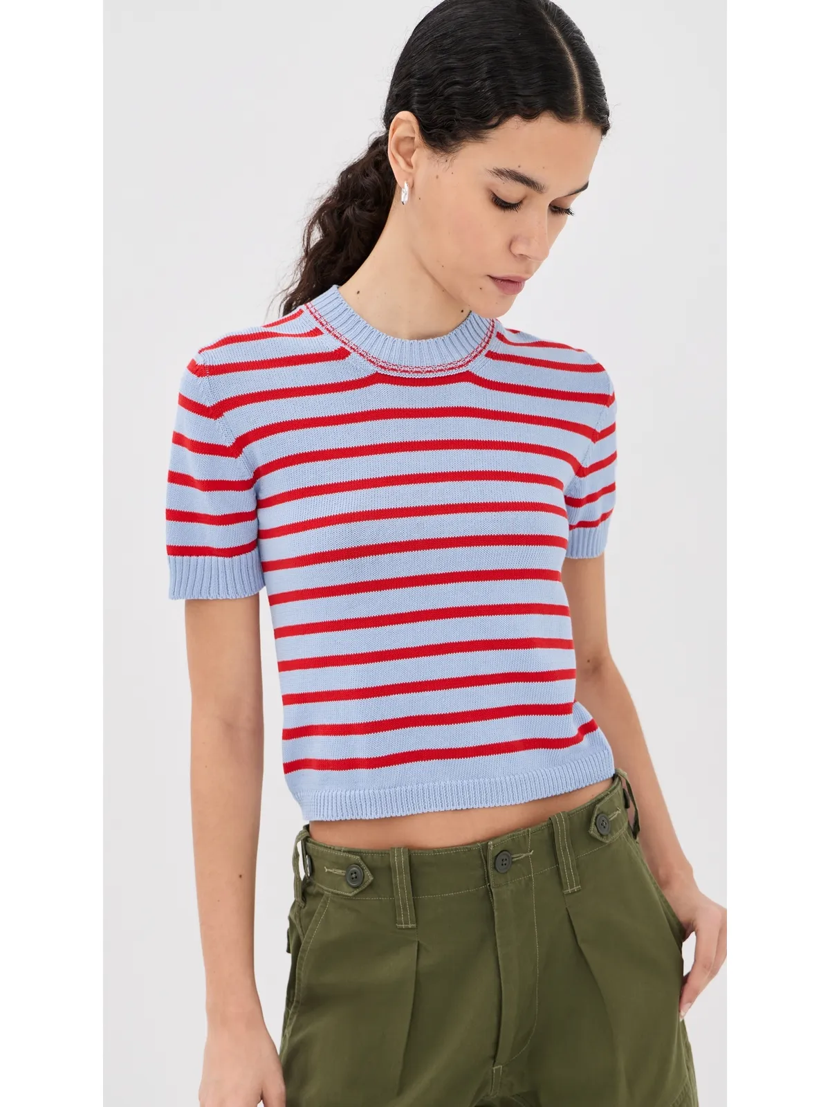 Daughter ブレトンニットTシャツ（ストライプ） - 画像2