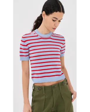 Daughter ブレトンニットTシャツ（ストライプ） - サムネイル2