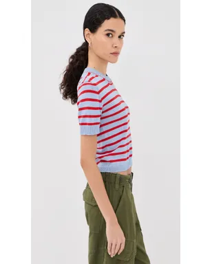 Daughter ブレトンニットTシャツ（ストライプ） - サムネイル4