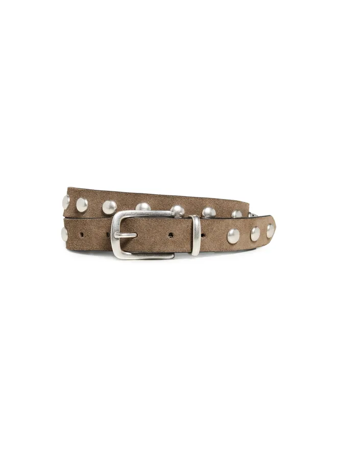 Anderson's Anderson's Slim Studded Suede Beltの商品画像