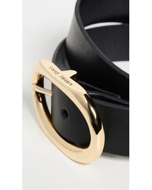 ANINE BING Signature Link Belt ブラック - サムネイル5