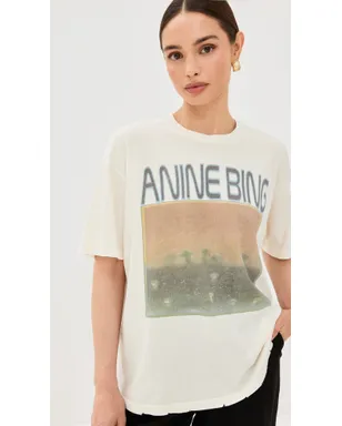 ANINE BING ケイド・マッシュルームズ Tシャツ オフホワイト M - サムネイル2