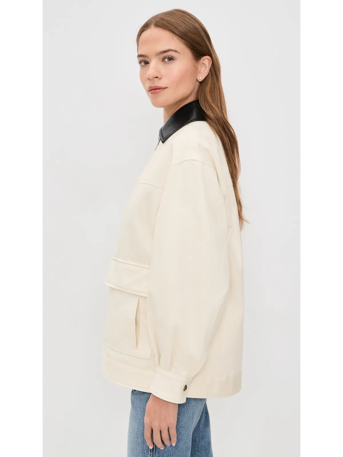 ANINE BING Holden Jacket クリーム - 画像4