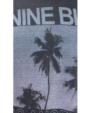 ANINE BING ケイド パームス Tシャツ ウォッシュドグレー M - サムネイル6