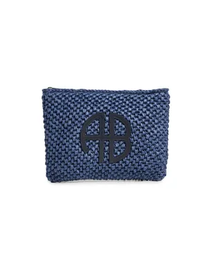 ANINE BING Rio クラッチ Marine Blue - サムネイル1