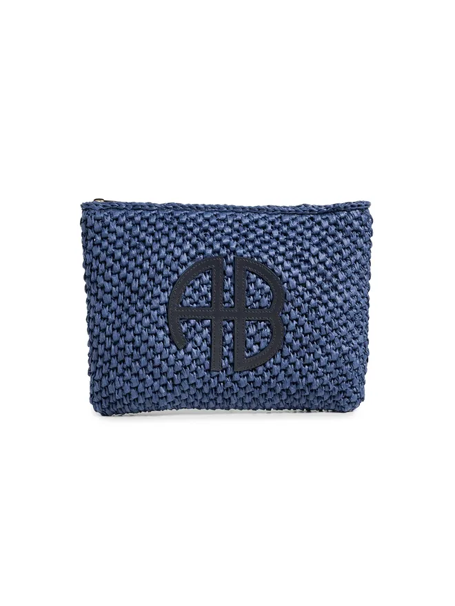 ANINE BING ANINE BING Rio クラッチ Marine Blueの商品画像