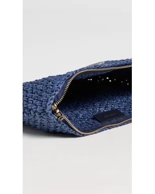 ANINE BING Rio クラッチ Marine Blue - サムネイル6