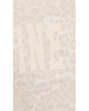 ANINE BING Cade Tee Washed White Leopard - サムネイル6
