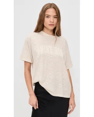 ANINE BING Cade Tee Washed White Leopard - サムネイル2