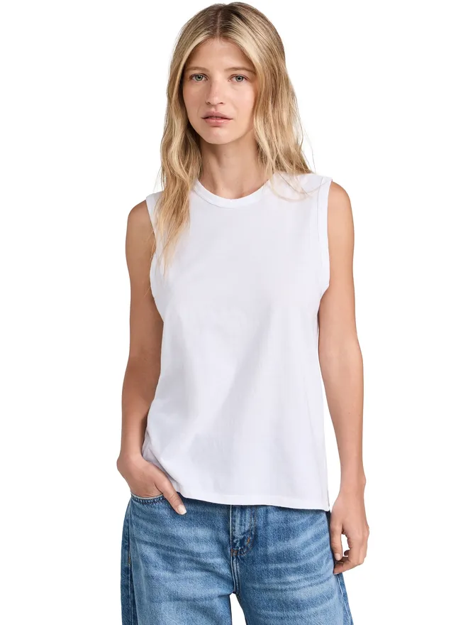 Another Tomorrow Another Tomorrow ノースリーブTシャツの商品画像