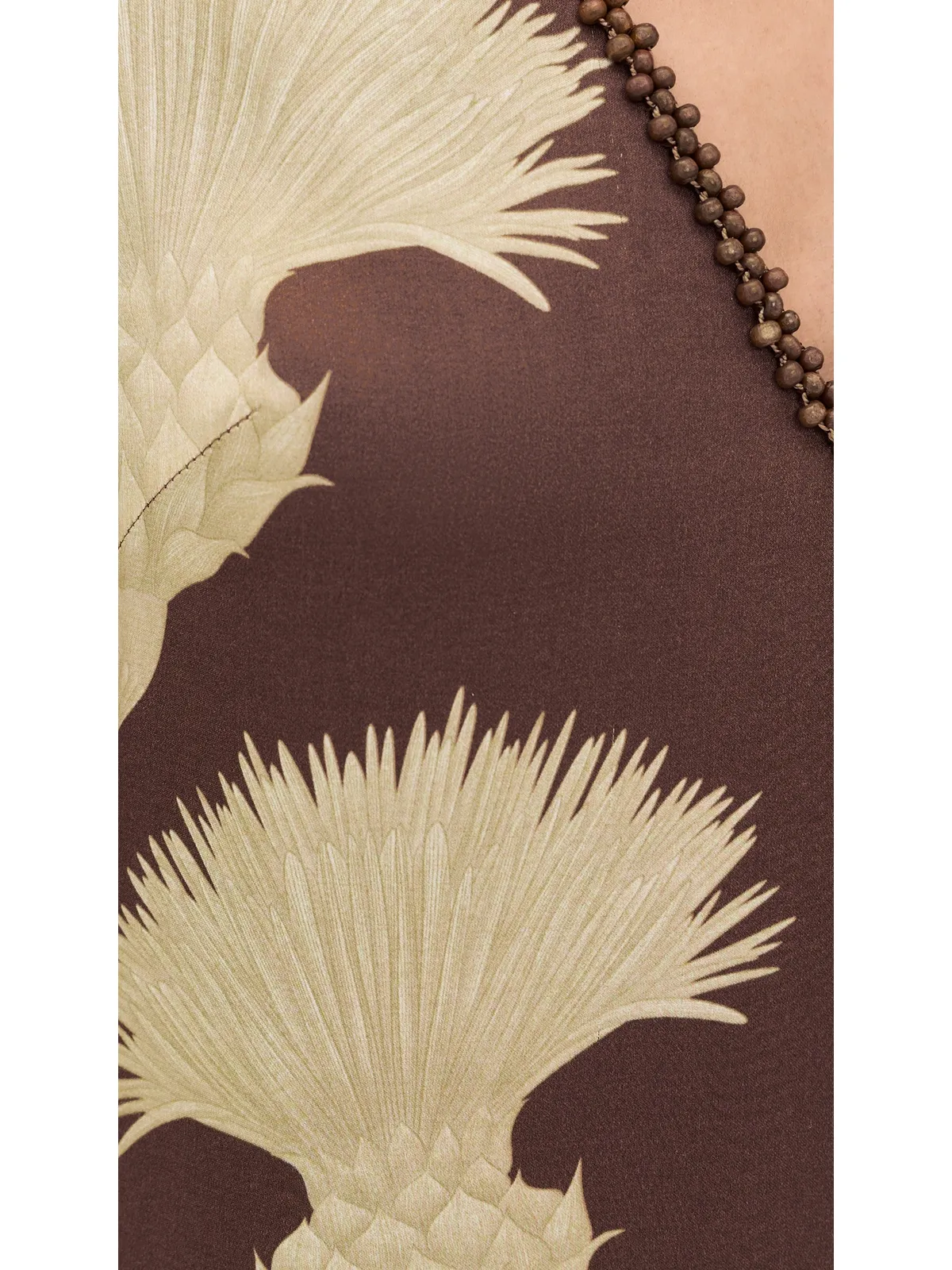 Andres Otalora Palmas Dress Mocha Dandelion - 画像6