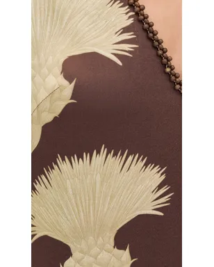 Andres Otalora Palmas Dress Mocha Dandelion - サムネイル6