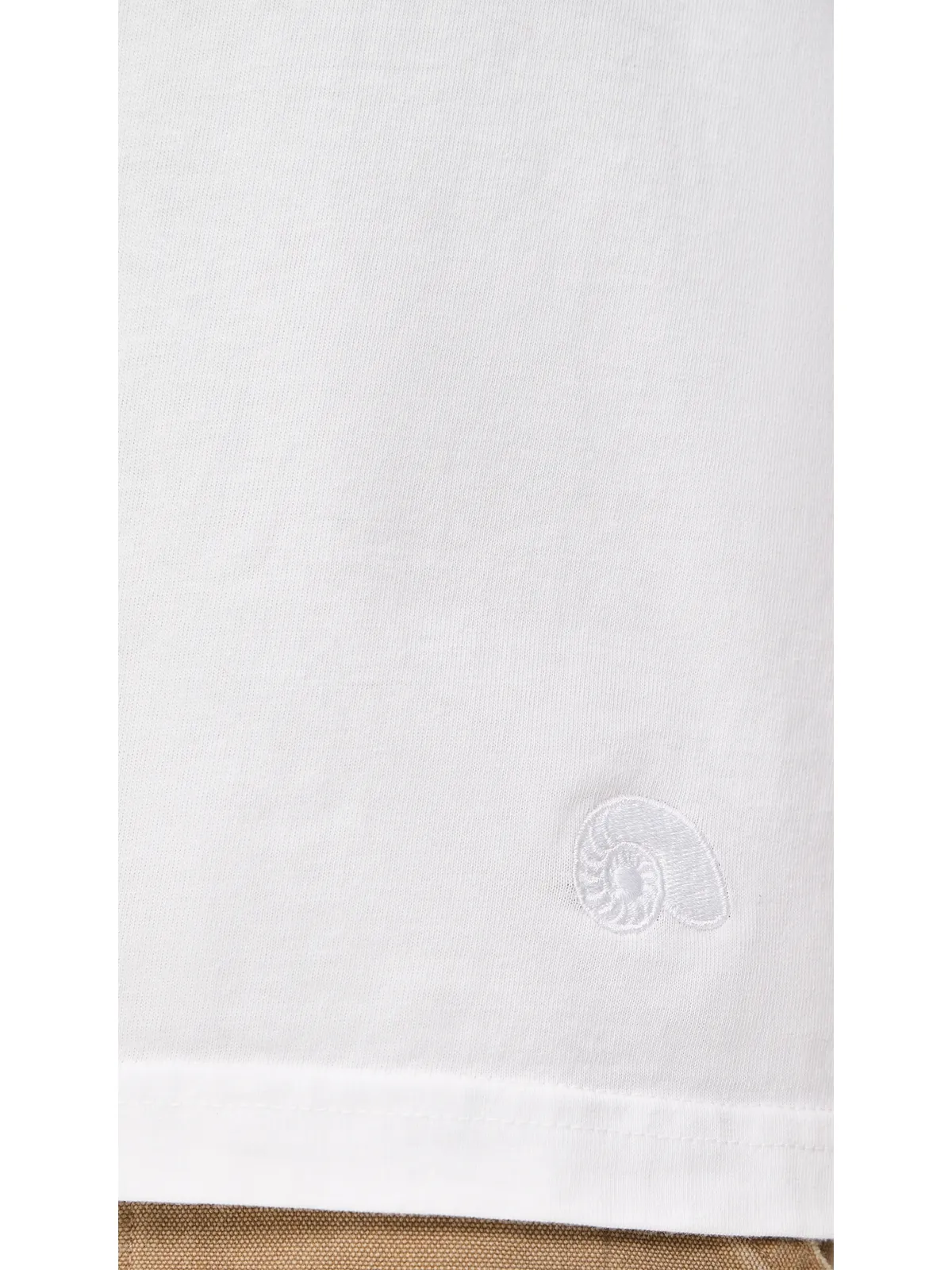 Aaron Levine クルーTシャツ ホワイト - 画像6