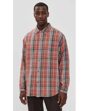 Aaron Levine サンバーンフランネル ブリックマルチ - サムネイル3