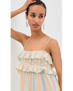 Alix of Bohemia Ida Sunwash Stripe Dress Multi Color - サムネイル3