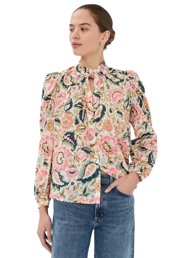 Alix of Bohemia Alix of Bohemia アンベル メロン ブルーム シャツの商品画像