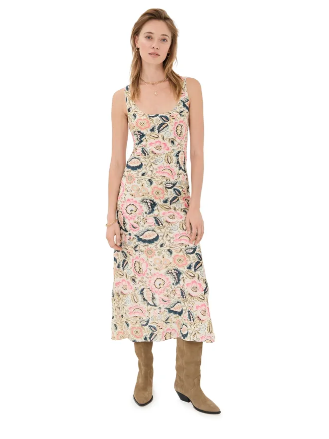 Alix of Bohemia Alix of Bohemia アデル メロン・ブルーム シルクドレスの商品画像