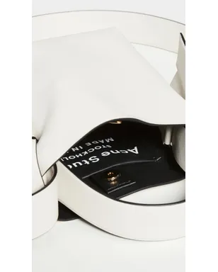 Acne Studios Musubi ミニバッグ ホワイト/ブラック ワンサイズ - サムネイル6
