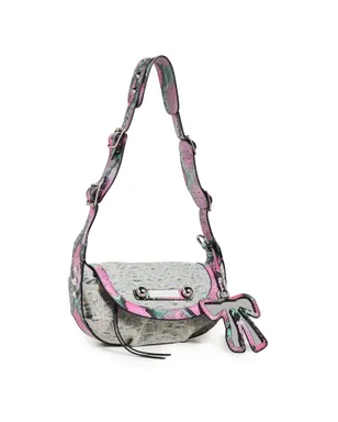 Acne Studios Shoulder Bag ライトブルー/ピンク - サムネイル1