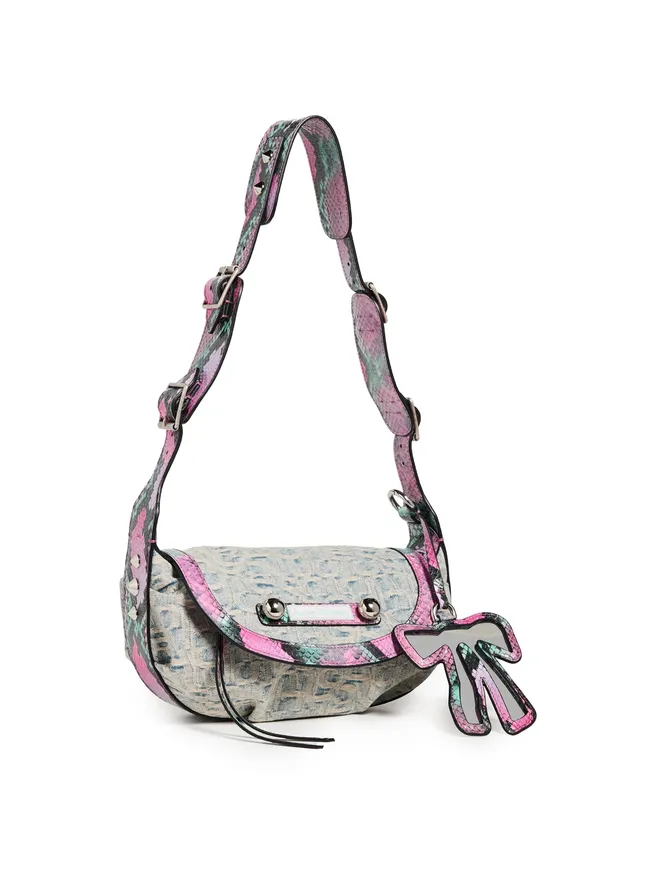 Acne Studios Acne Studios Shoulder Bag ライトブルー/ピンクの商品画像