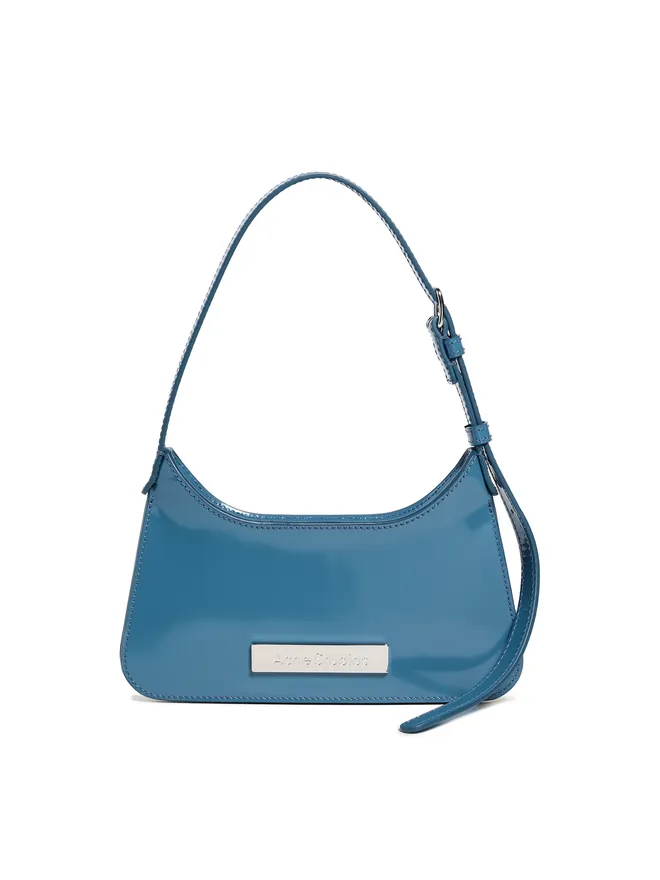 Acne Studios Acne Studios プラット ショルダーバッグ デニムブルー ワンサイズの商品画像
