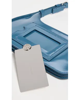 Acne Studios プラット ショルダーバッグ デニムブルー ワンサイズ - サムネイル5