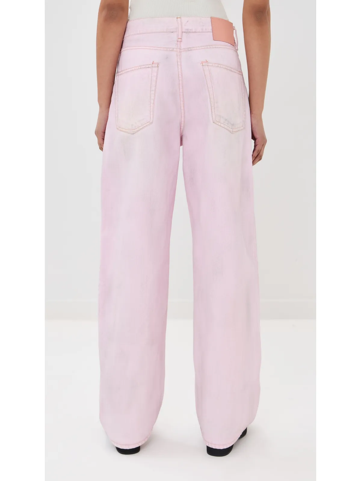 Acne Studios ピンク トラフィック トラウザー ペールピンク M - 画像4