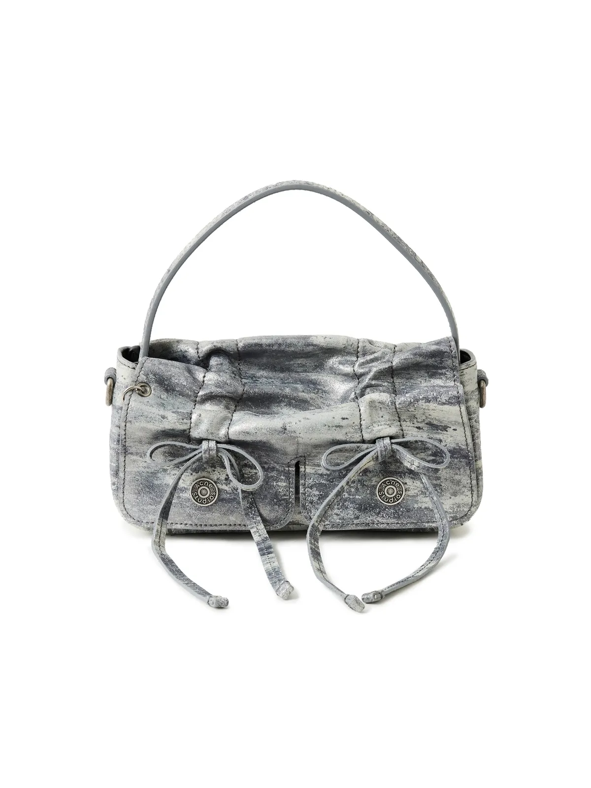 Acne Studios Multipocket Micro Dirty Snow バッグ グレー ワンサイズ - 画像1