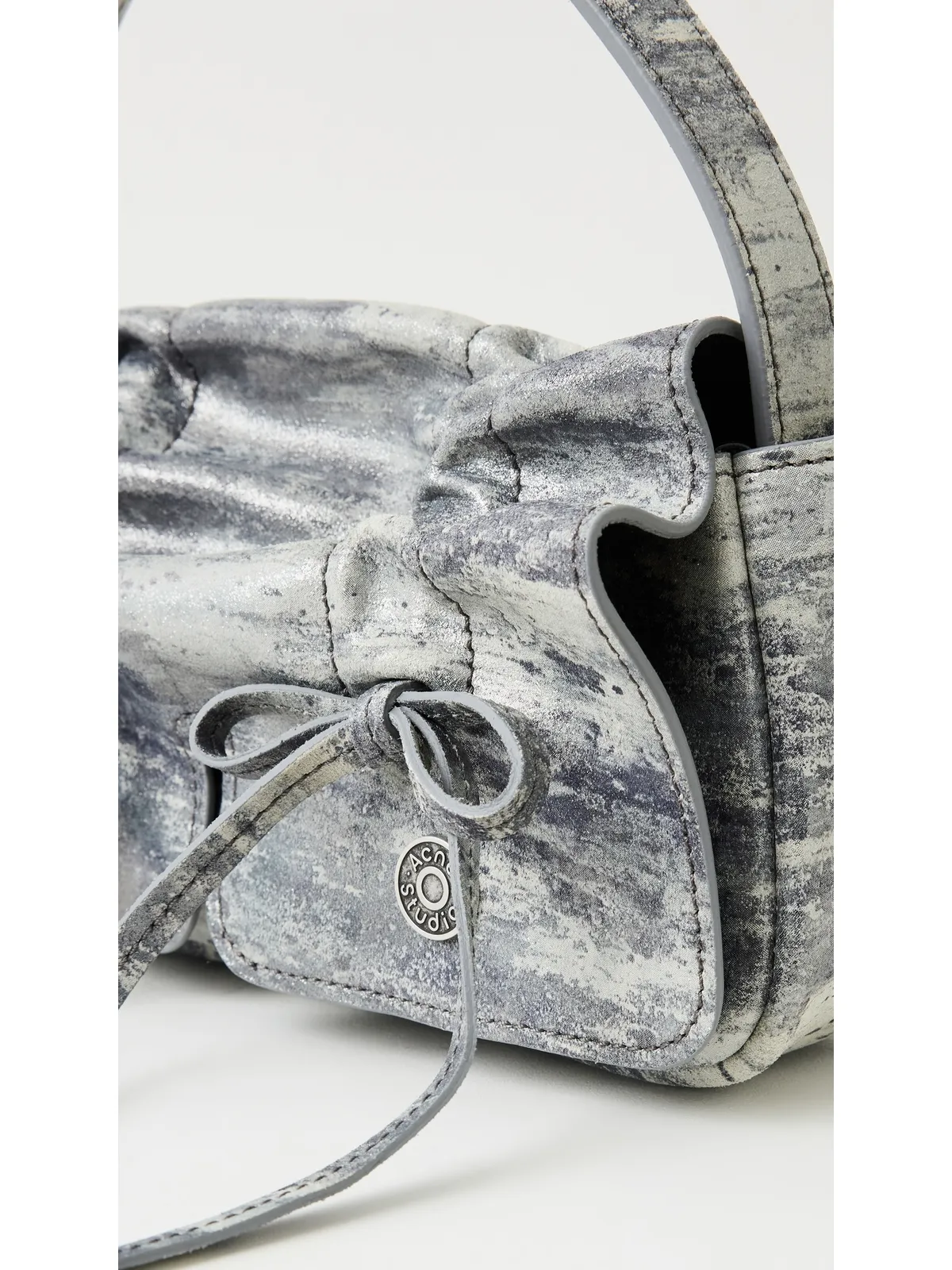 Acne Studios Multipocket Micro Dirty Snow バッグ グレー ワンサイズ - 画像5